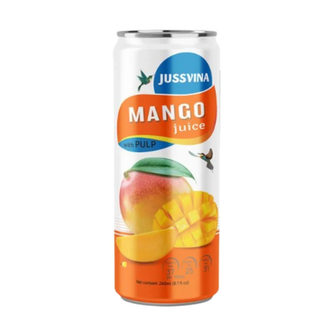 Jussvina Mango Juice With Pulp 230ml