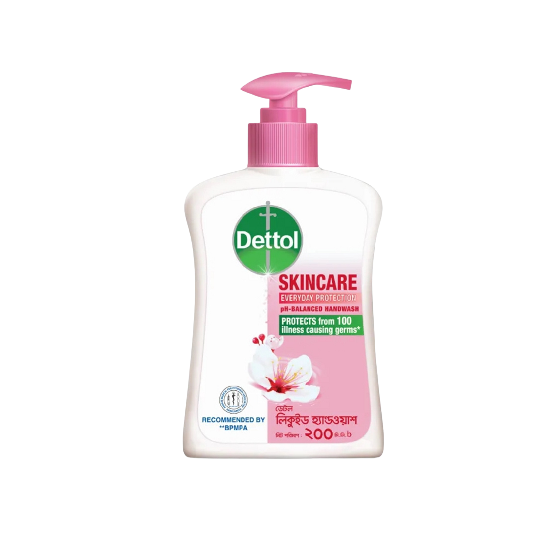 Dettol Handwash Skincare Liquid Pump 200Ml