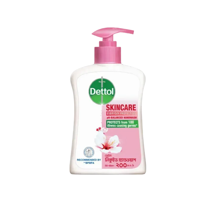 Dettol Handwash Skincare Liquid Pump 200Ml