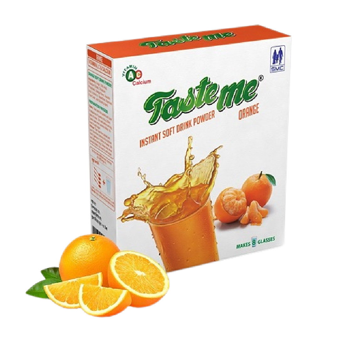 Taste Me Orange Flavoured Drink Powder 500gm