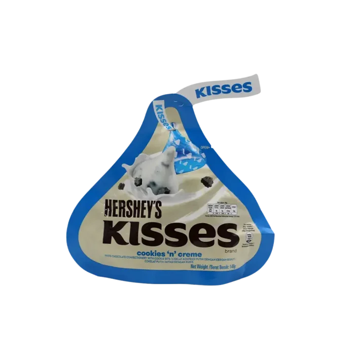 Hersheys Kisses Pouch Cookies and Cream Chocolate 36g.