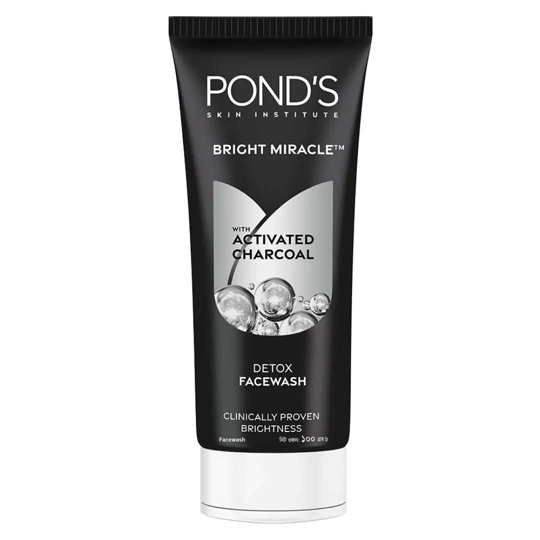 Ponds Bright Miracle Detox Facewash 100gm-B