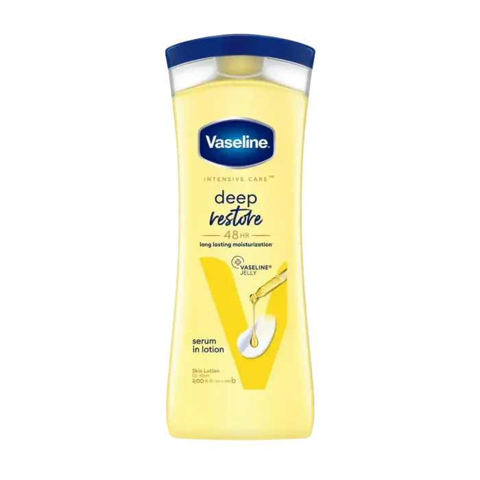 Vaseline deep Restore Serum Lotion200ml-b