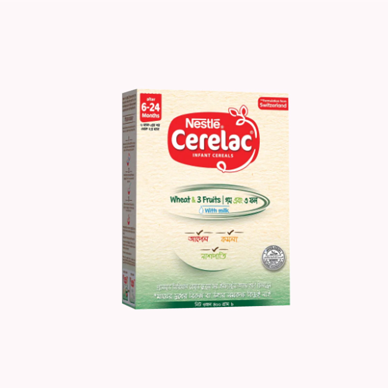 Cerelac 3 fruits  Stage 1(6 T0 24) 350gm