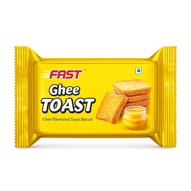 Fast Ghee Toast Ghee Flavoured Toast Biscuit 60g