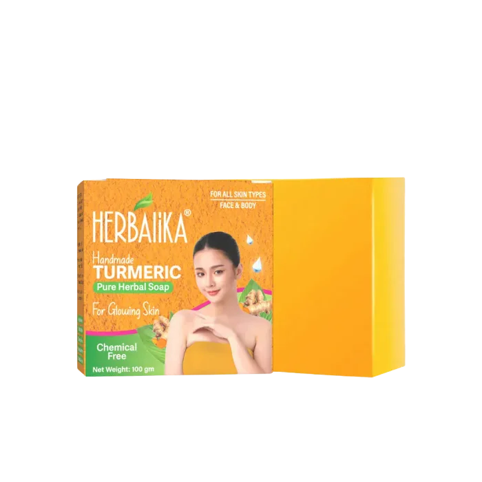 Herbalikaturmeric handmade bath bar  soap 100g