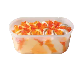 Double Sundae Mango and Vanilla 1 Liter b