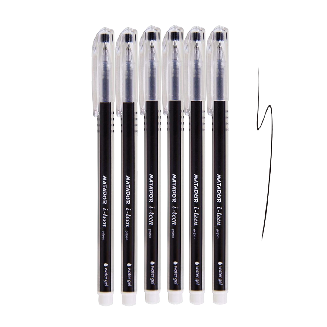 Matador I-teen Gelpen 6pcs