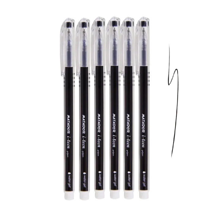 Matador I-teen Gelpen 6pcs