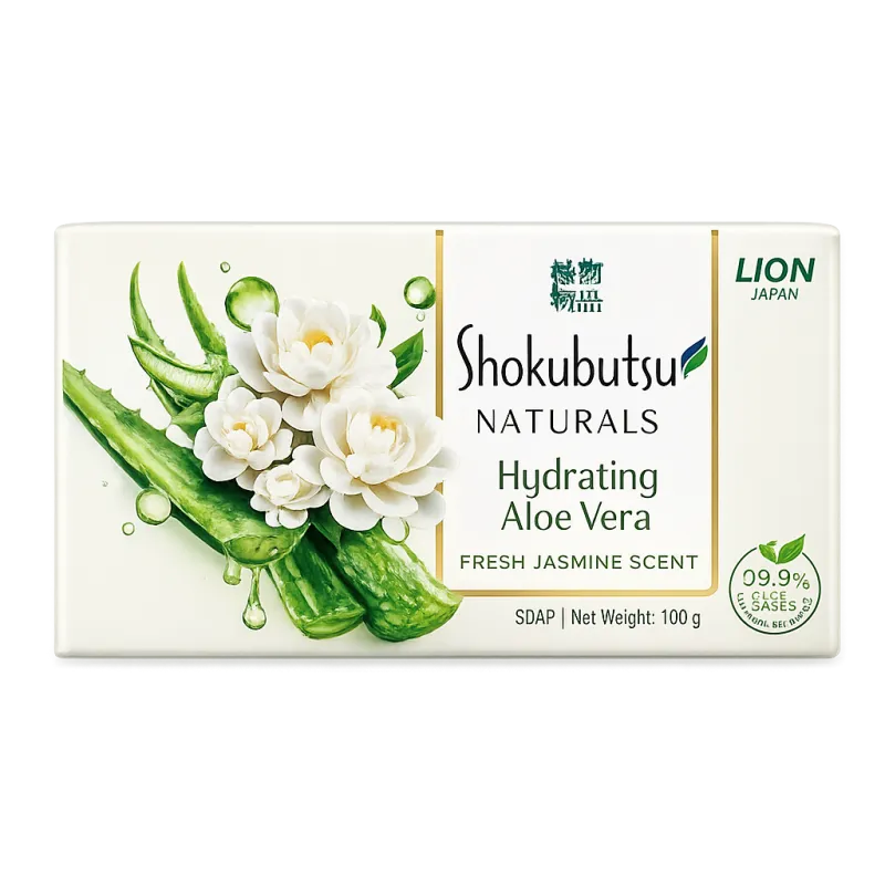 Shokubutsu Natural Hydrating Aloe Vera Soap