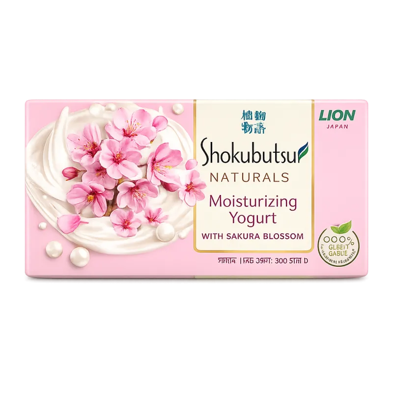 Shokubutsu Natural Mosisturizing Yogurt Soap