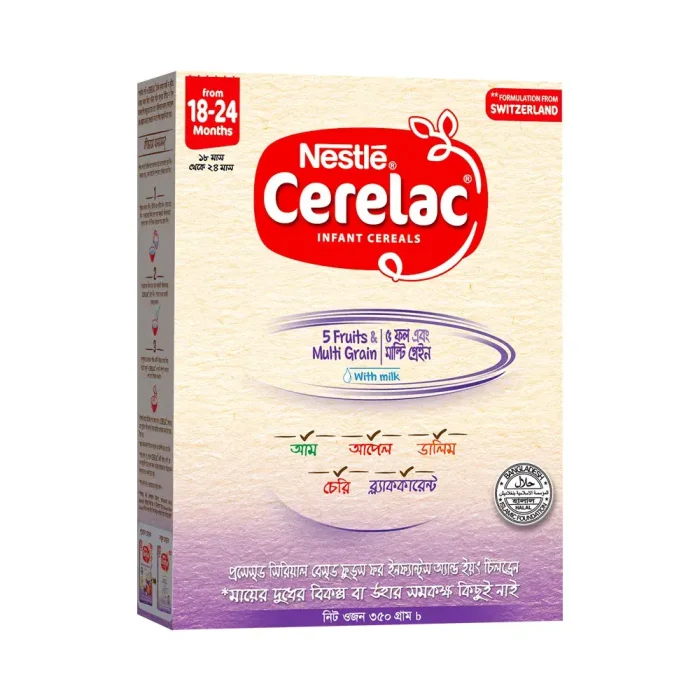 Cerelac 5Fruits & multi grain(18-36Month)350G