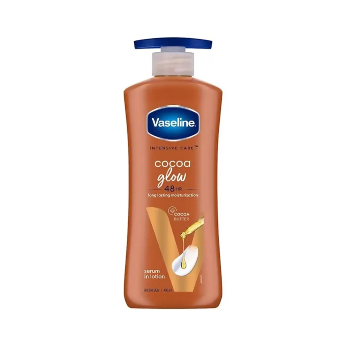 VASELINE Intensive Care Cocoa Glow Body Lotion (400ml | India)