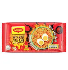 Maggi Hot & Spicy Instant Blast Noodles 8pcs pack