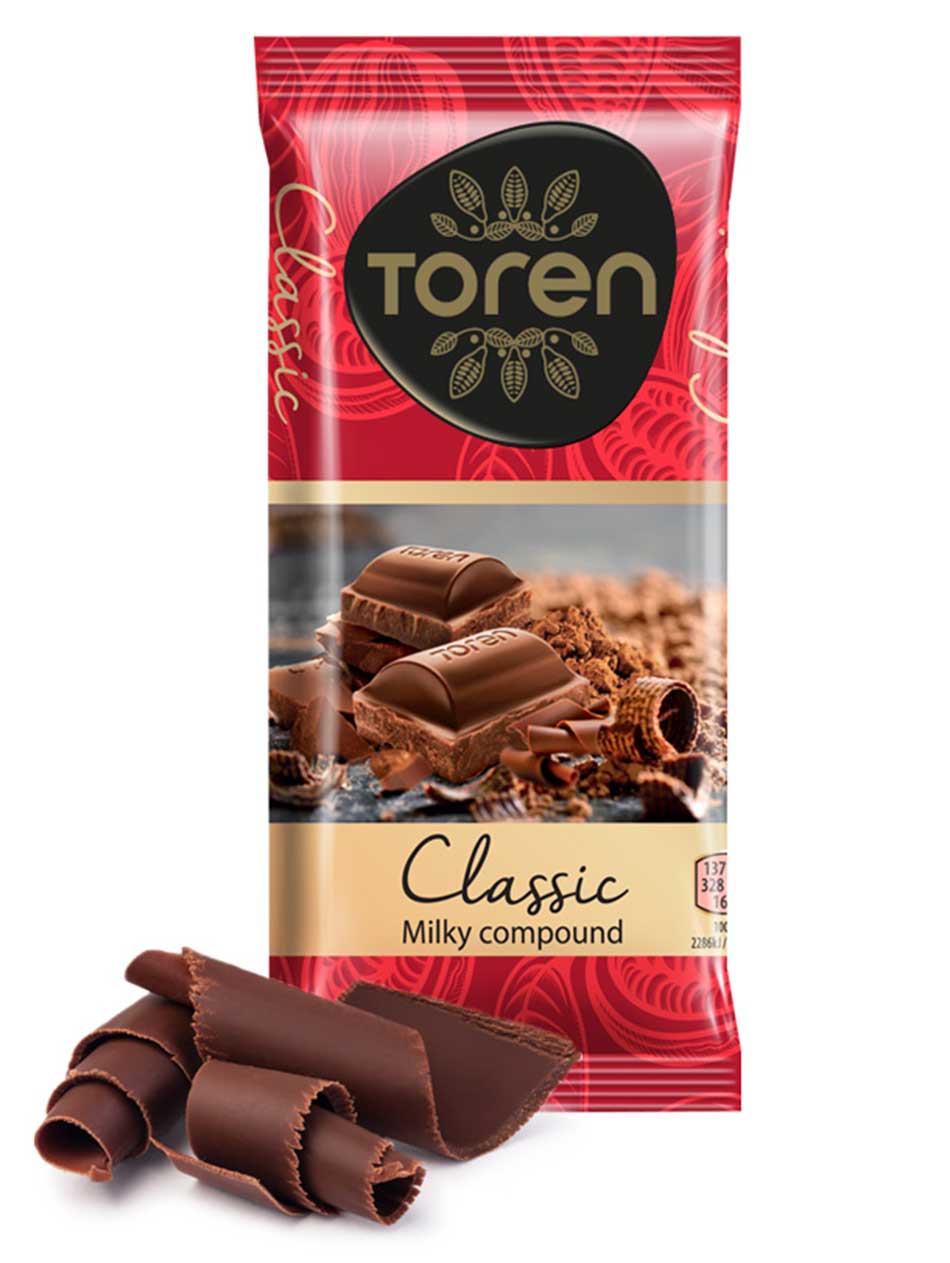 TOREN CLASSIC COMPOUND CHOCOLATE 52GM (TURKEY)