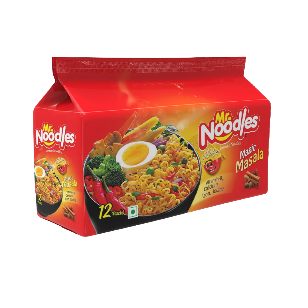 Mr. Noodles 12 pcs Family Pack Masala 62gm x 12pcs