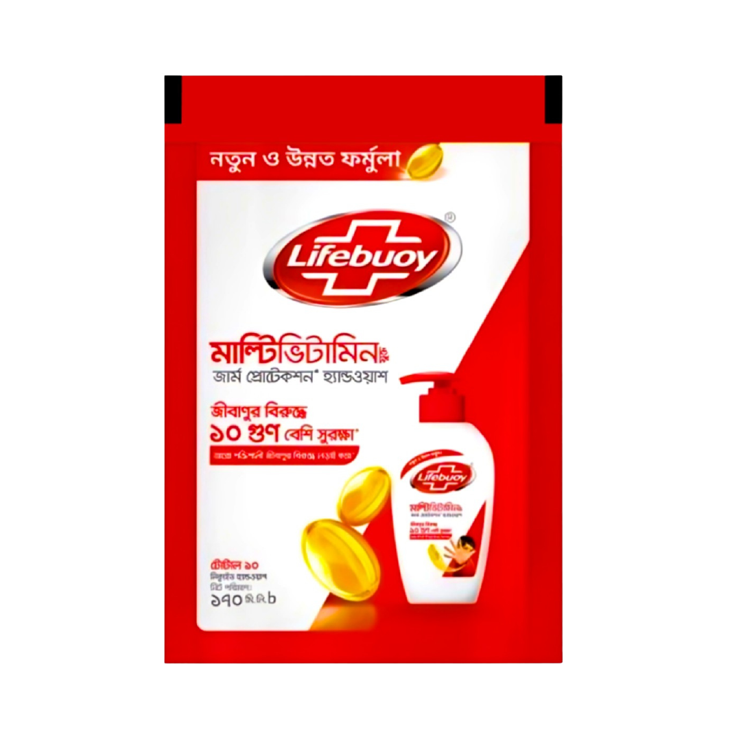 lifebuoy handwash Total1-10 Refill pack 170ml