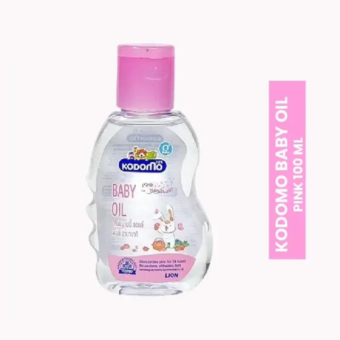 Kodomo Baby Oil Pink Hanabaki 100ml
