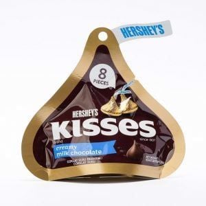 Hersheys  kisses  Creamy milk chocolate almonds 36gm