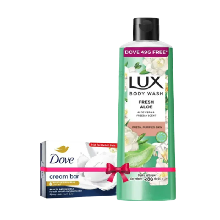Lux Body Wash Freesia Scent & Aloe Vera 245ml b