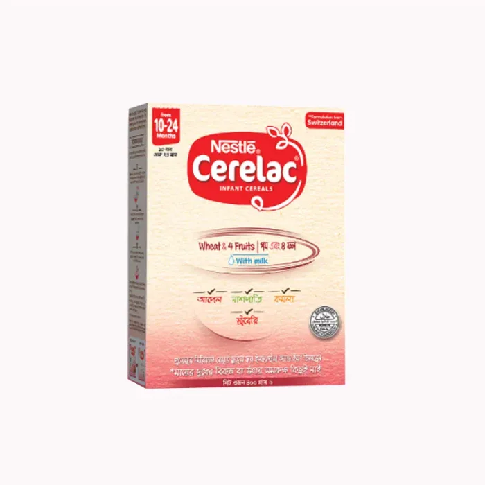 Cerelac wheat 4 fruits With Milk 350g