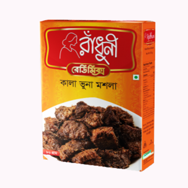 Radhuni Kala Bhuna Masala 80Gm