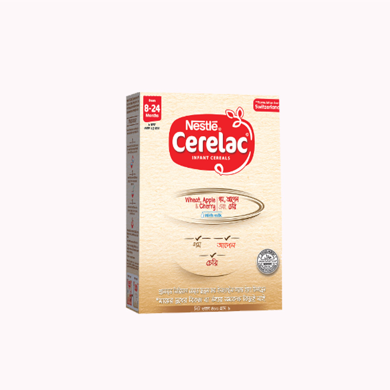 Cerelac  Apple,Cherry Stage 2(8 T0 24 Month) 350GM