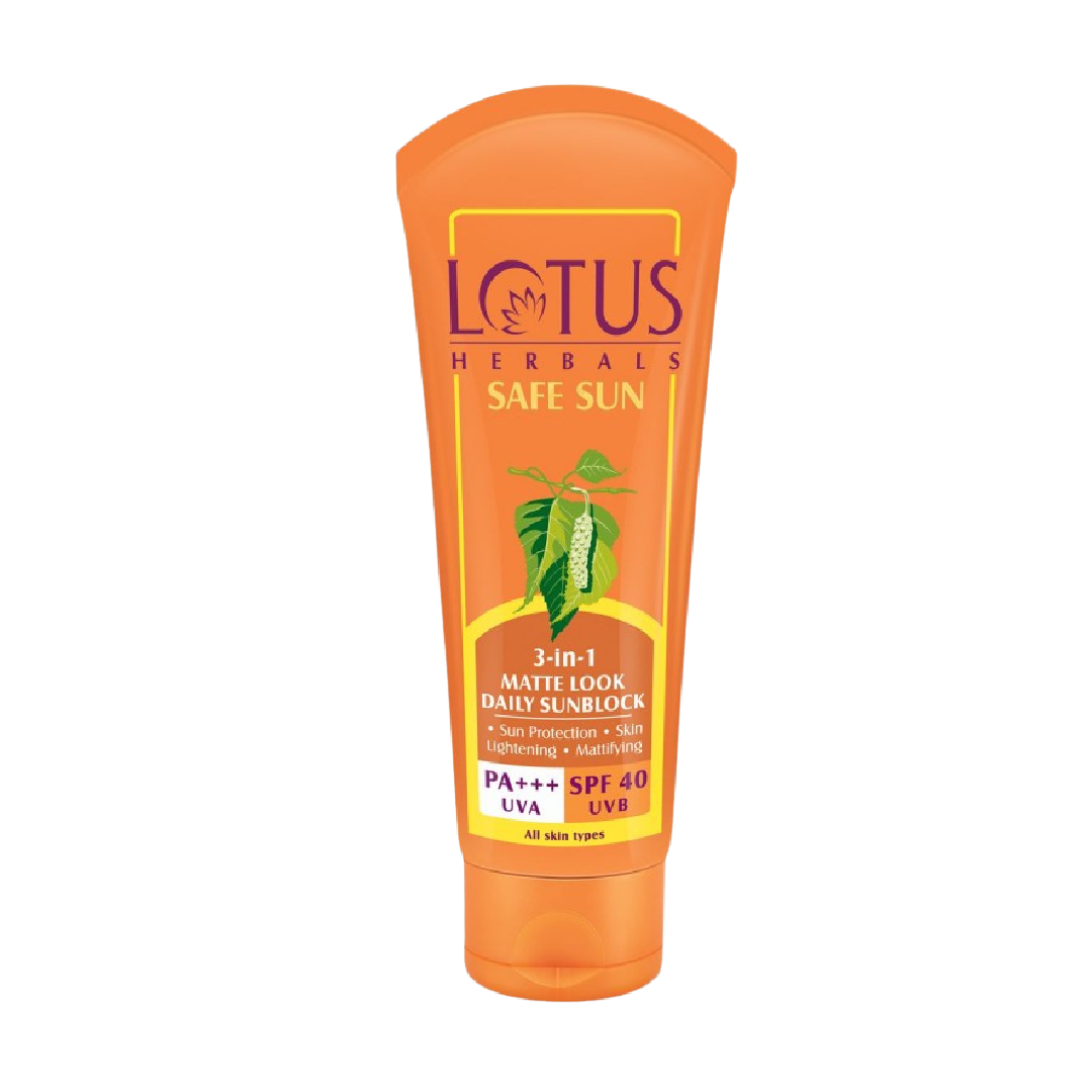 Lotus herbals 3 in 1 P+++Spf 40 UVB