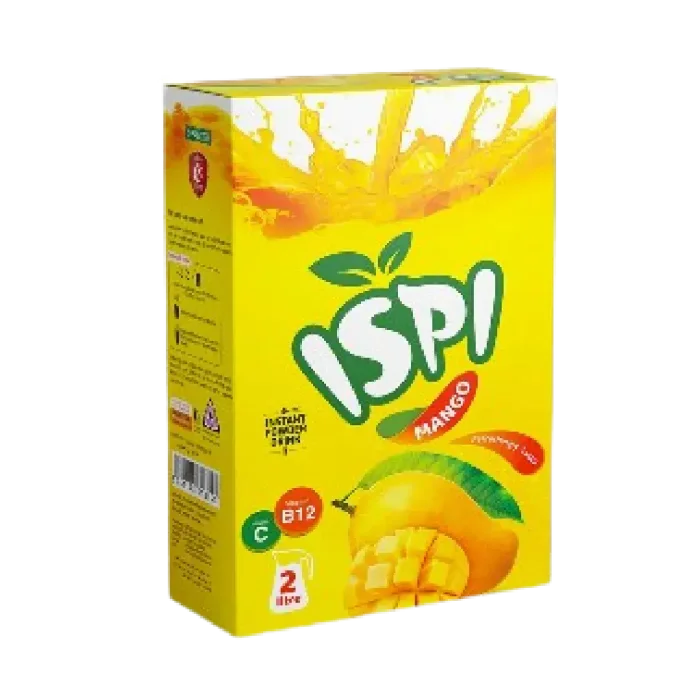 Ispi Mango Instant Drink Powder 125gm | Refreshingly Tasty Mango Flavoured Drink