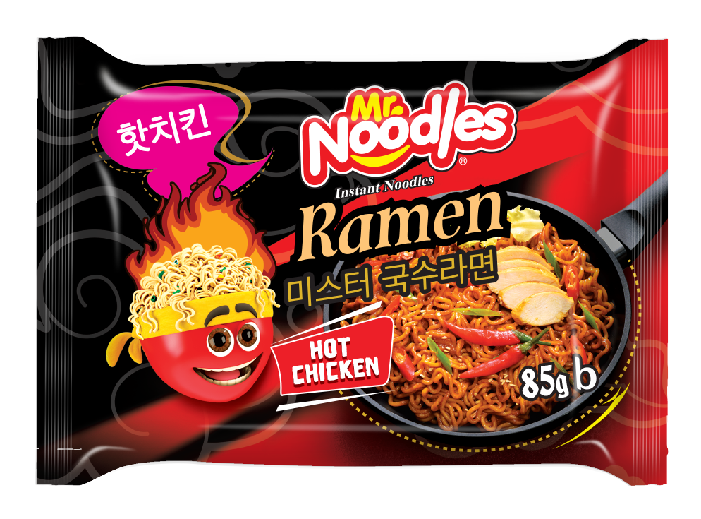 Mr. Noodles Ramen Hot Chicken Flavor 85gm b