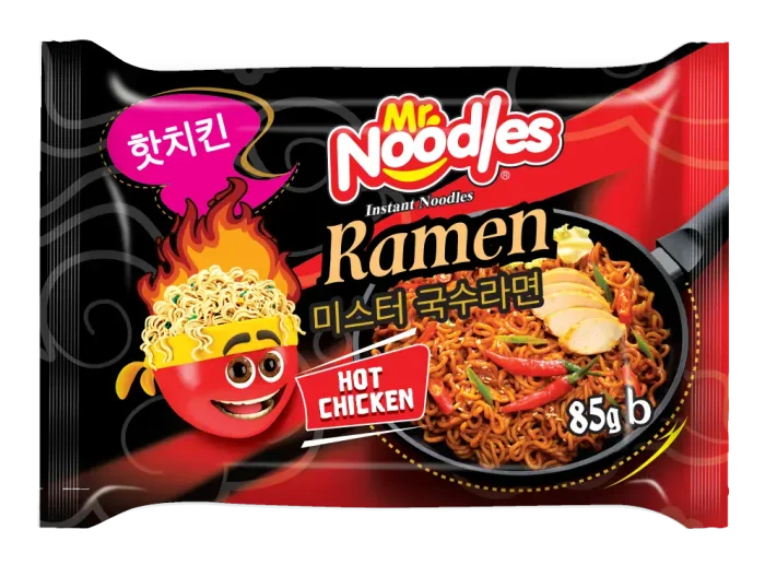 Mr. Noodles Ramen Hot Chicken Flavor 85gm b