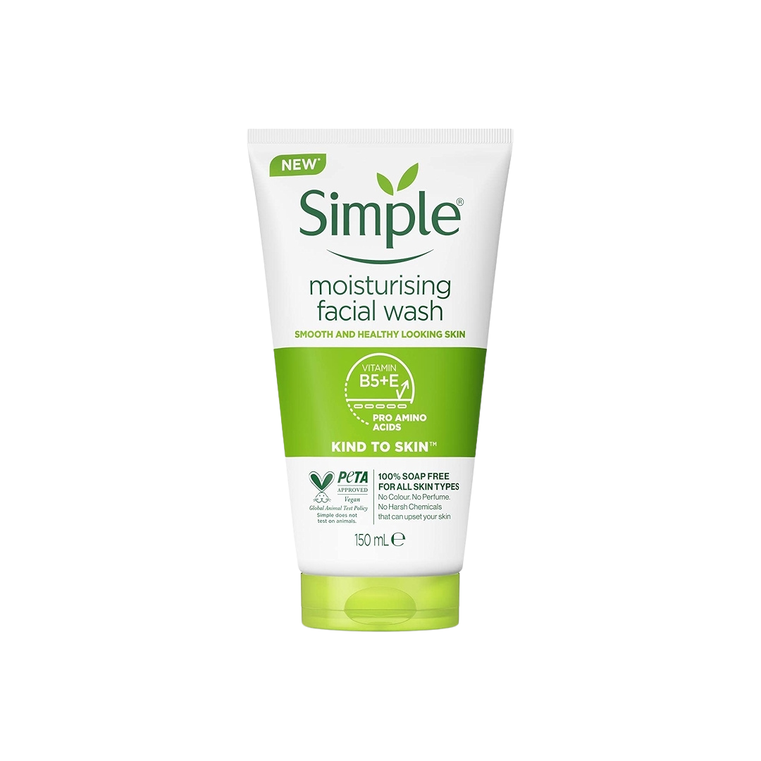 Simple Moisturising faceial wash 150ml