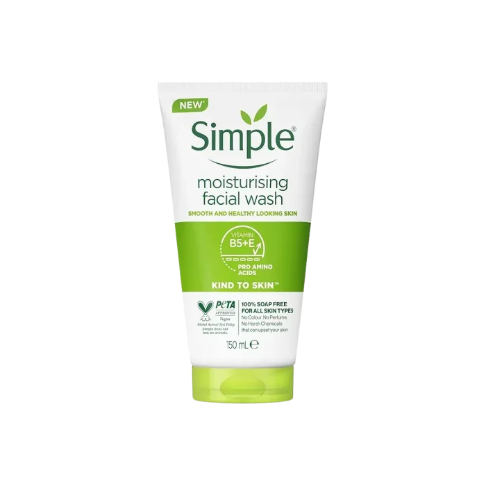 Simple Moisturising faceial wash 150ml
