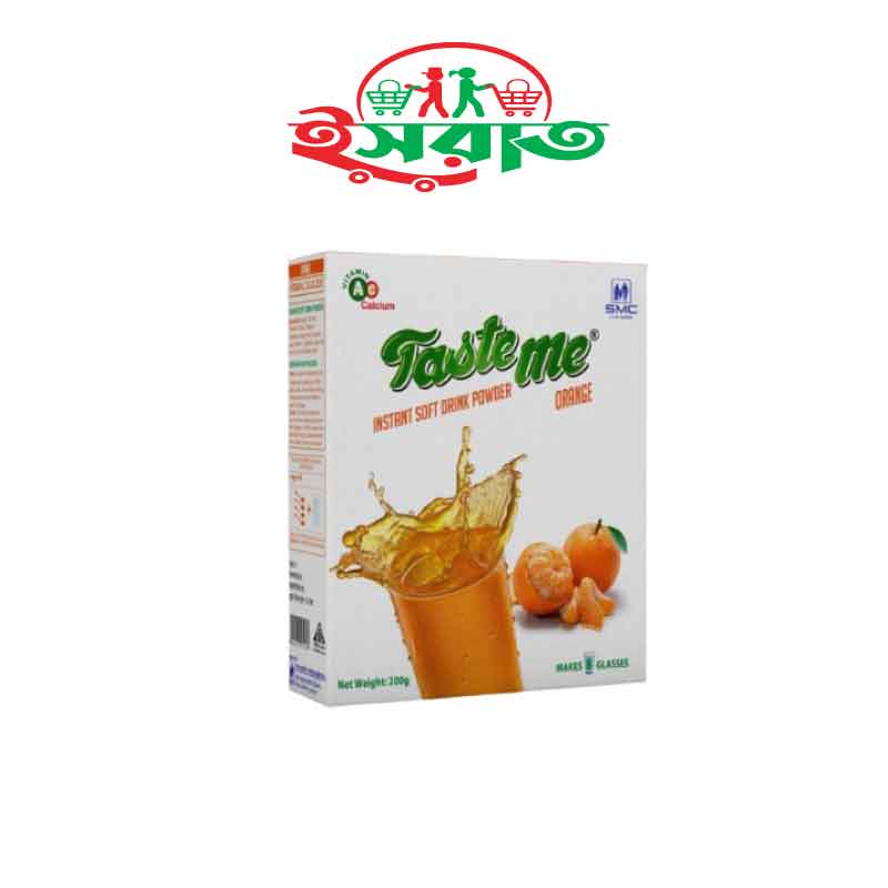 Taste Me Orange Flavoured Drink Powder 200gm