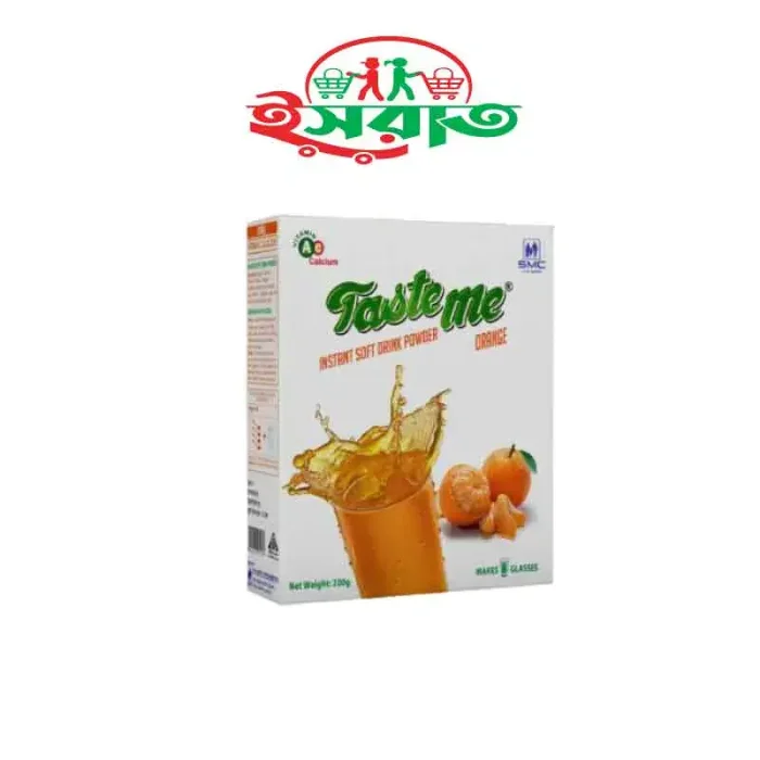 Taste Me Orange Flavoured Drink Powder 200gm