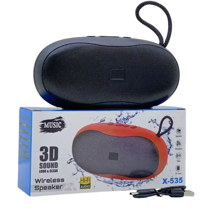 Sound Loudest Wireless Bluetooth Speaker Wireless Speaker Loud Compact Bluetooth Speaker X-535