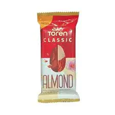 AL MOND MILKY CHOCO LATE WITH ALMONDS 52GM (TURKEY)