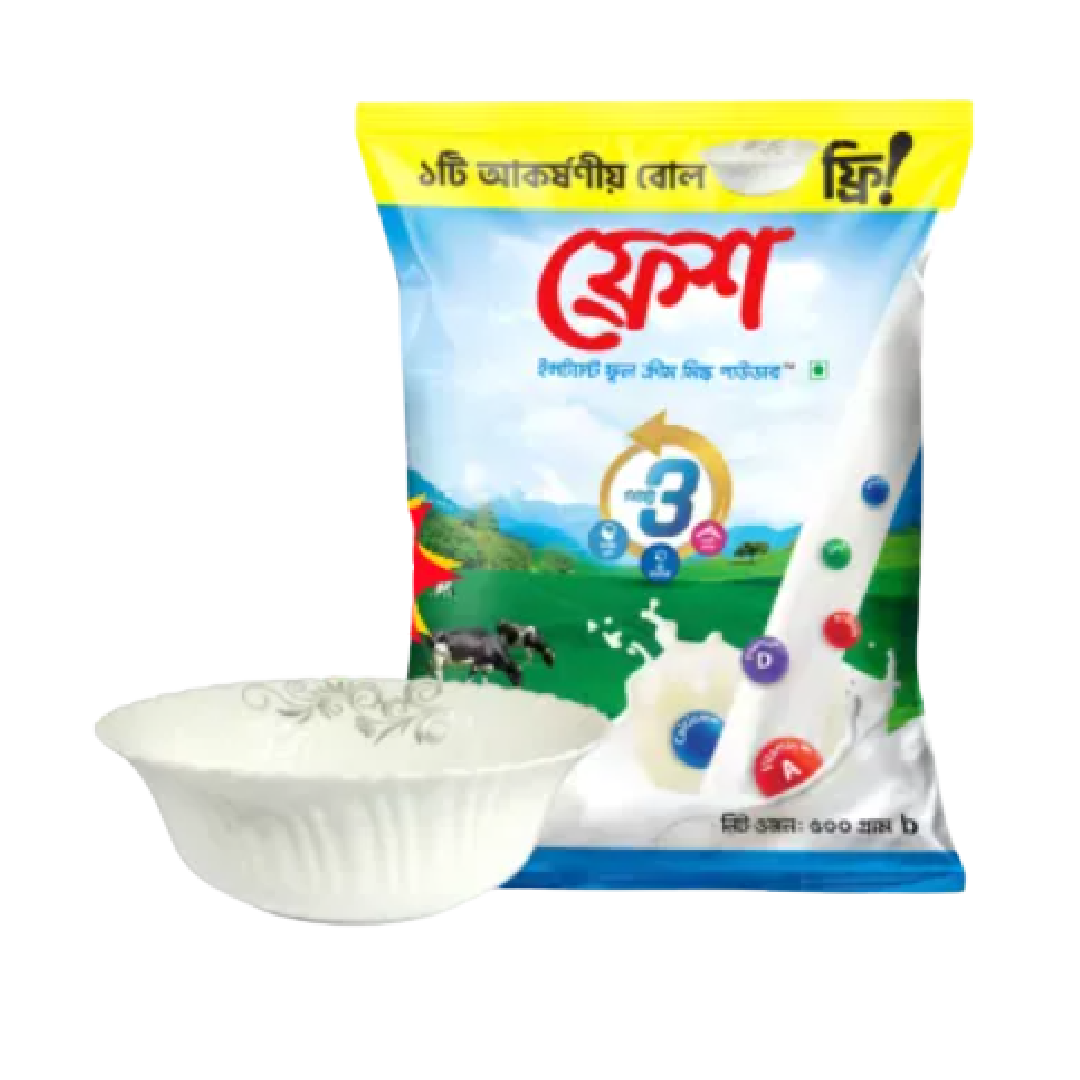 Fresh instant Full Cream Milk Powder 500G