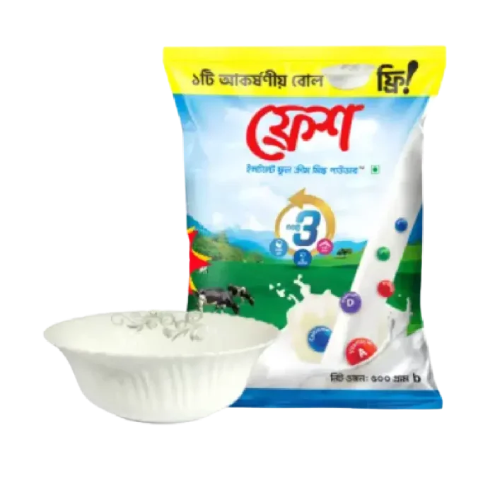 Fresh instant Full Cream Milk Powder 500G