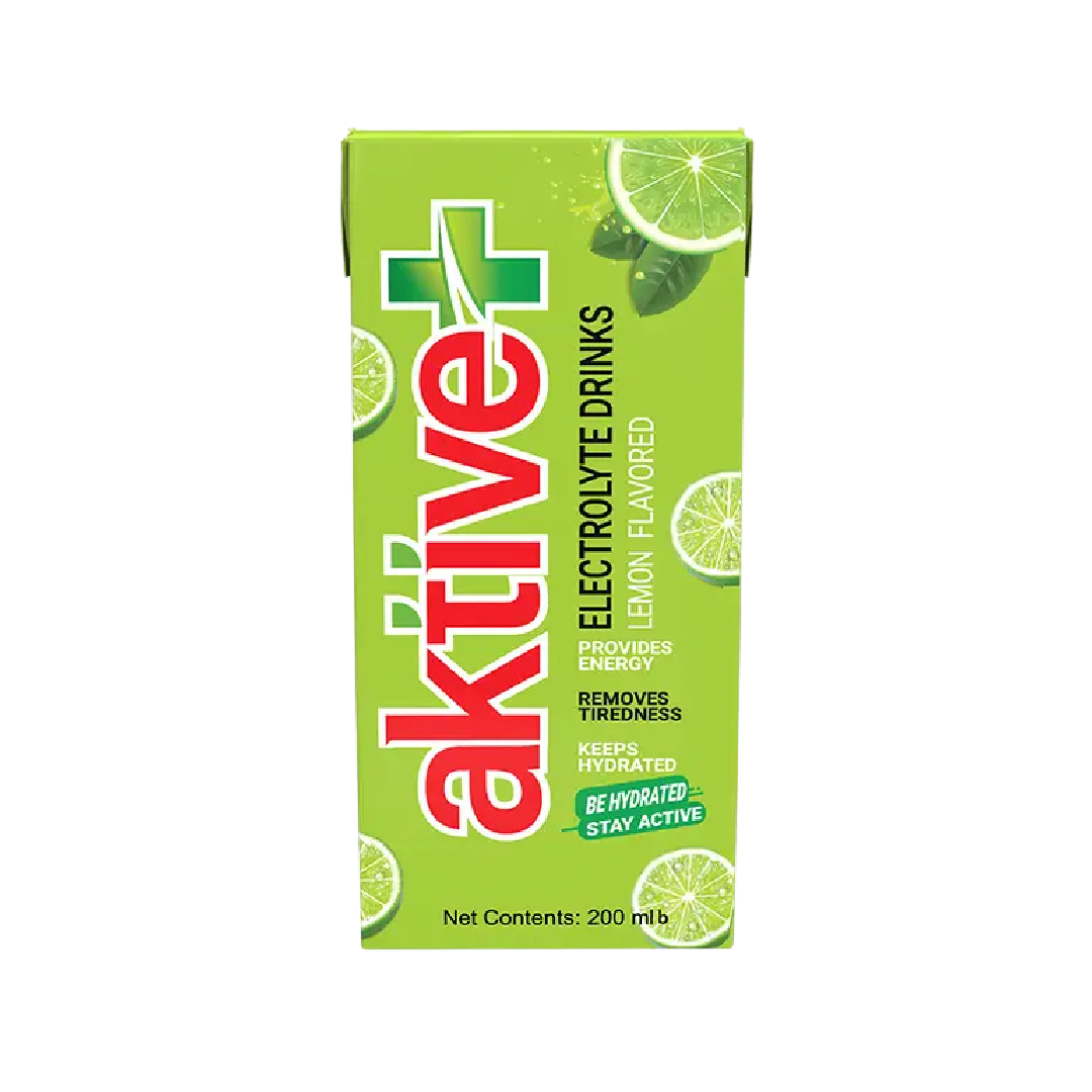 Aktive+ Electrolyte Lemon Drink 200ml