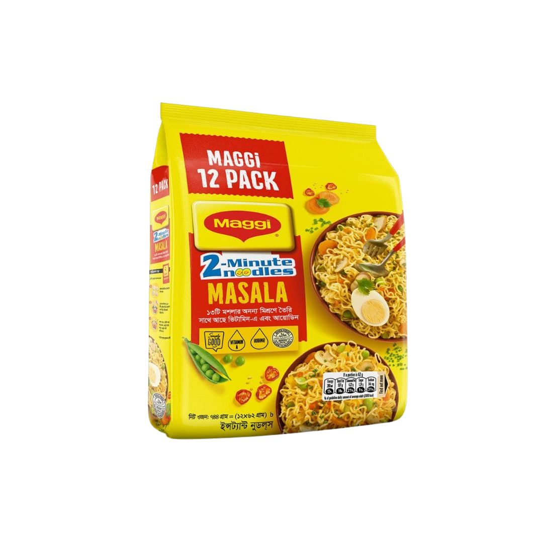 Maggi 12 pack Noodls  744g