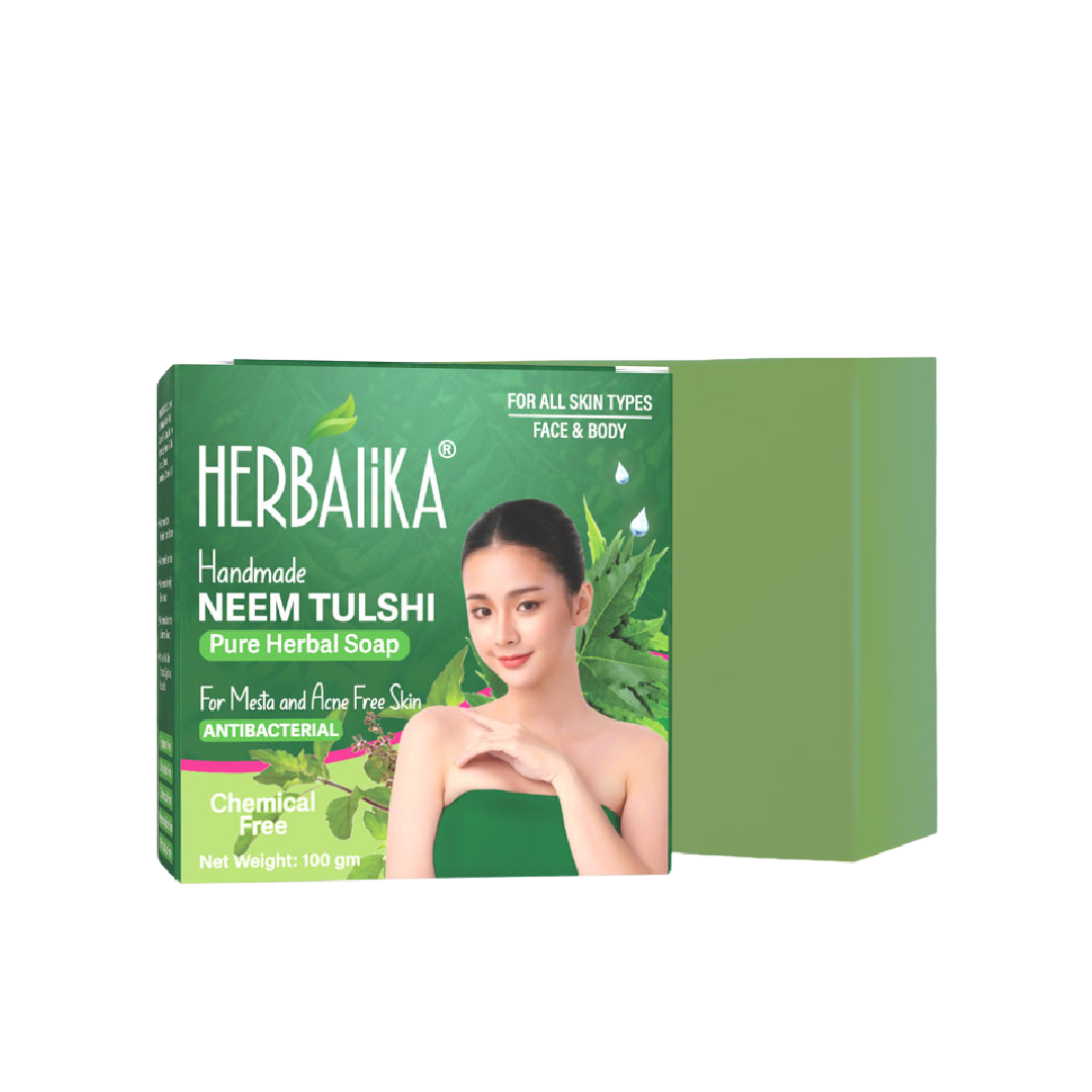 Herbalika neem tulshi  soap 100g