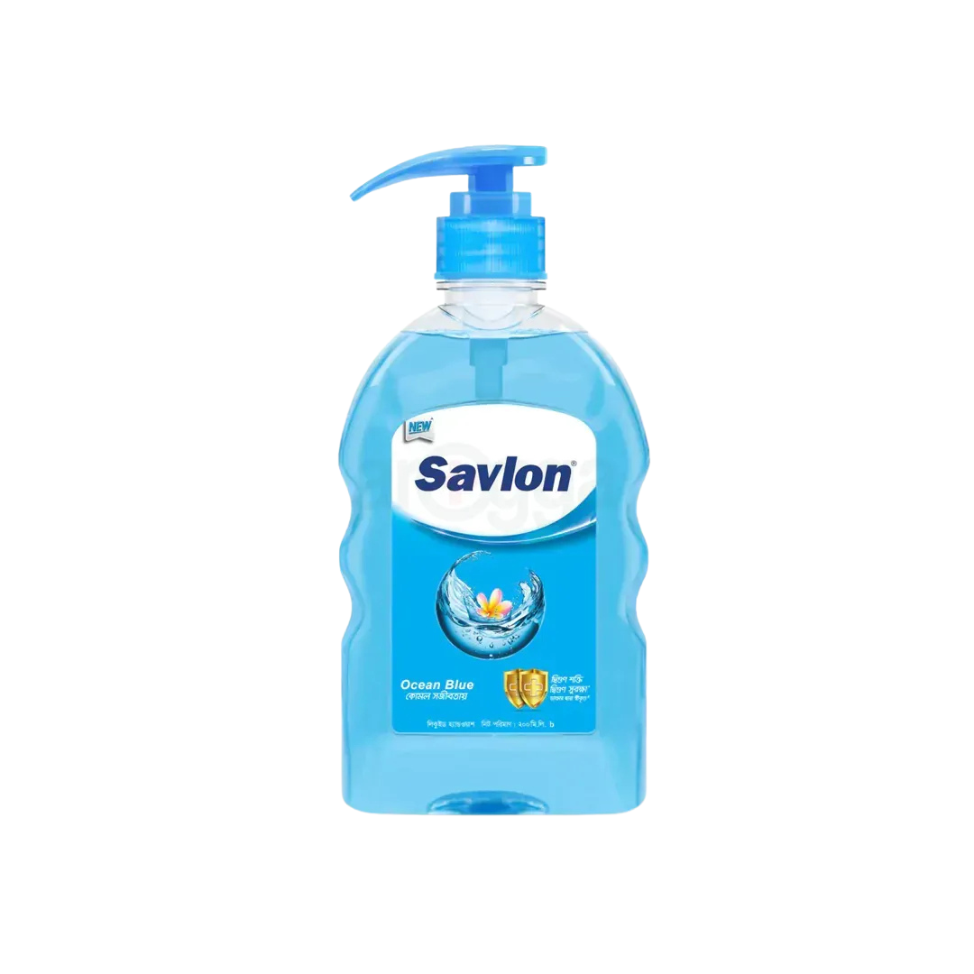 Savlon Hand Wash Ocean Blue 200ml