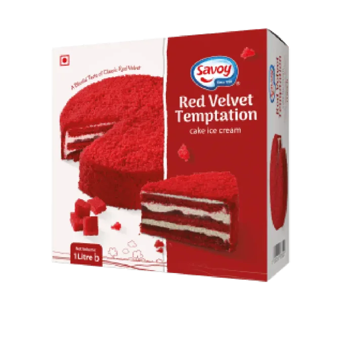 Red Velvet Temptation Cake Ice Cream