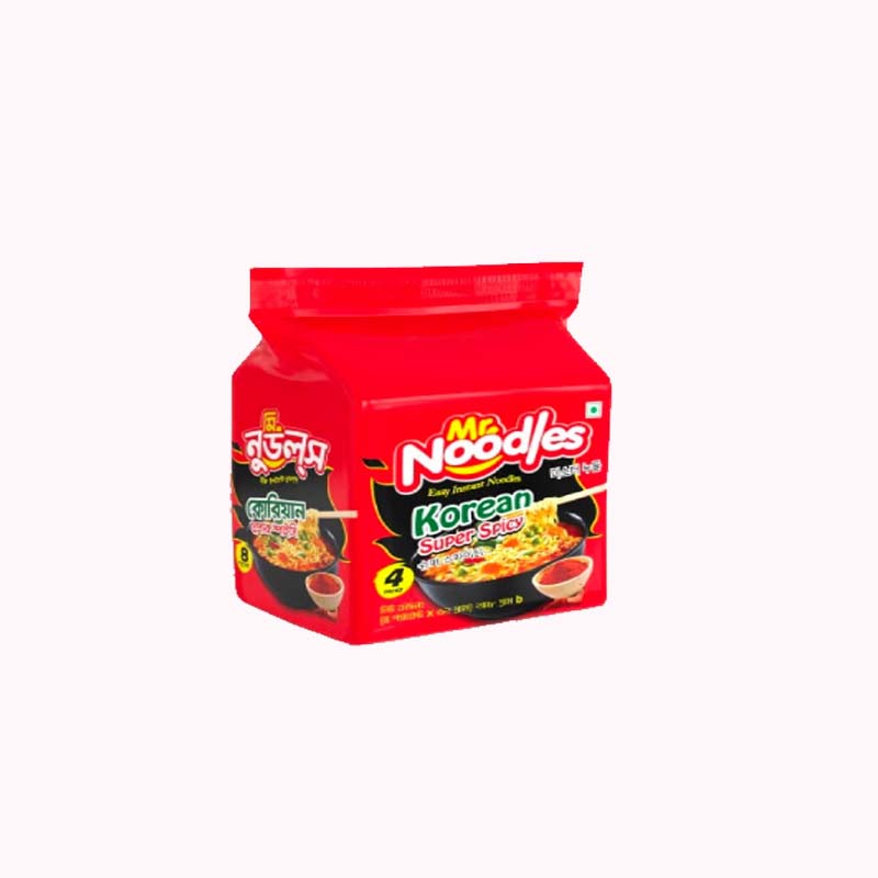 Mr. Noodles Korean Super Spicy (62gmX4pcs)