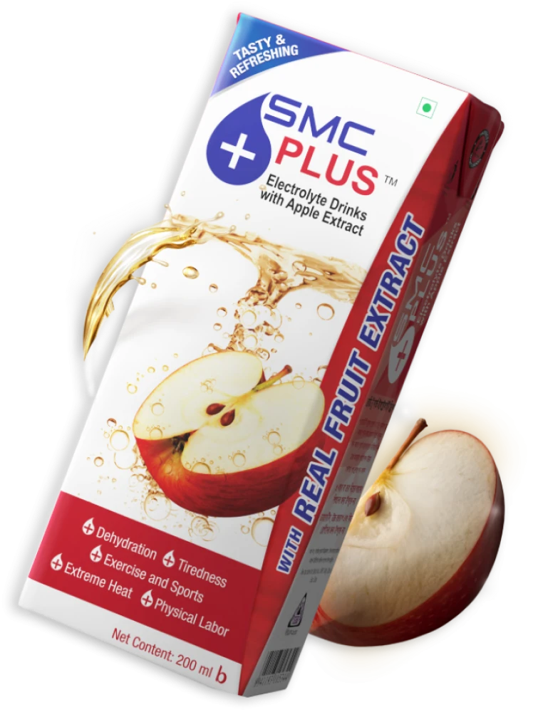 SMC Plus Electrolyte Drinks With Apple Extract 200ml