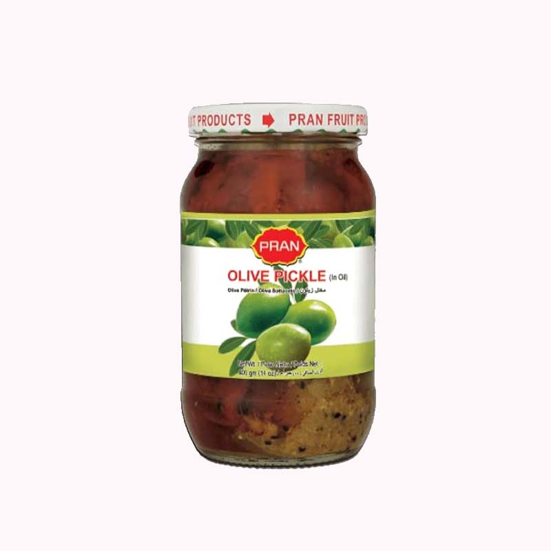 Pran Olive Pickle 400g glass