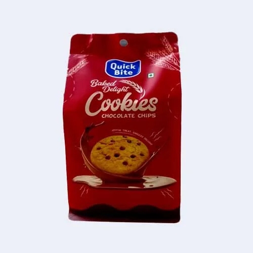 Quick Bite Bked Delight Cookies Chocolate Chips Biscuits 150g