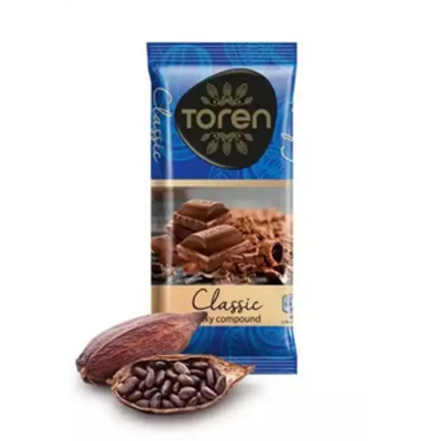 TOREN CLASSIC  COMPOUND CHOCOLATE 52GM Rainbow