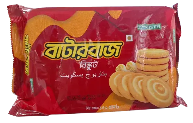 Ispahani butterbuzz Biscuit 150Gm